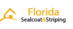 Florida Seal Coat Striping - The Florida sealcoat & striping logo for asphalt maintenance.